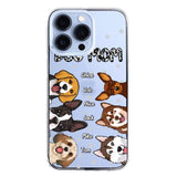 Personalized Dog Mom Paw Silicon Phonecase PNDT2303