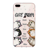 Personalized Cat Mom Paw Silicon Phonecase PNDT2303