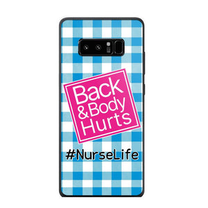 Personalized Back and Body Hurts Nurse Life or Any Title Phonecase Printed QTHQ2703