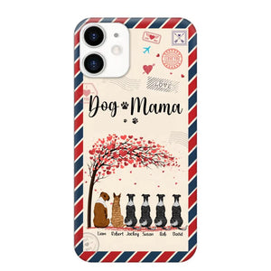 Personalized Home Is Where The Dogs Are Love Tree Dog Lovers Gift Phonecase Printed PNHQ2703