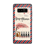 Personalized Home Is Where The Dogs Are Love Tree Dog Lovers Gift Phonecase Printed PNHQ2703