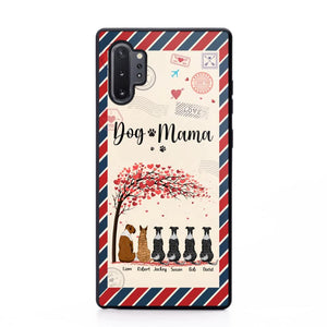 Personalized Home Is Where The Dogs Are Love Tree Dog Lovers Gift Phonecase Printed PNHQ2703