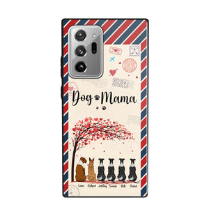 Personalized Home Is Where The Dogs Are Love Tree Dog Lovers Gift Phonecase Printed PNHQ2703