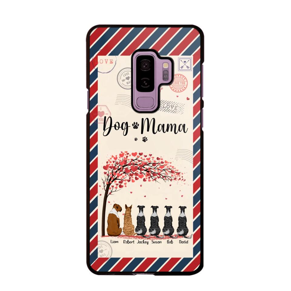 Personalized Home Is Where The Dogs Are Love Tree Dog Lovers Gift Phonecase Printed PNHQ2703