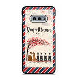 Personalized Home Is Where The Dogs Are Love Tree Dog Lovers Gift Phonecase Printed PNHQ2703