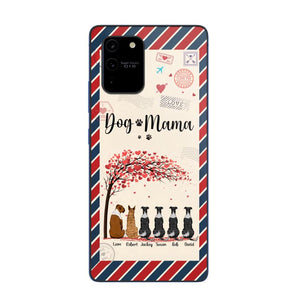 Personalized Home Is Where The Dogs Are Love Tree Dog Lovers Gift Phonecase Printed PNHQ2703