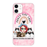 Personalized Life Is Better With Cats Crazy Cat Lady Phonecase Printed PNHQ2703