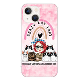 Personalized Life Is Better With Cats Crazy Cat Lady Phonecase Printed PNHQ2703