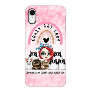 Personalized Life Is Better With Cats Crazy Cat Lady Phonecase Printed PNHQ2703