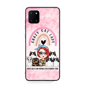 Personalized Life Is Better With Cats Crazy Cat Lady Phonecase Printed PNHQ2703