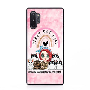 Personalized Life Is Better With Cats Crazy Cat Lady Phonecase Printed PNHQ2703