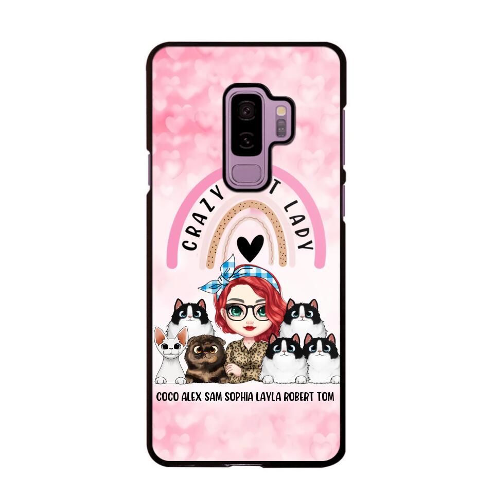 Personalized Life Is Better With Cats Crazy Cat Lady Phonecase Printed PNHQ2703