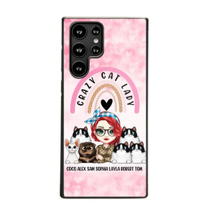 Personalized Life Is Better With Cats Crazy Cat Lady Phonecase Printed PNHQ2703