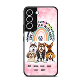 Personalized Life Is Better With Dogs Dog Lovers Gift Phonecase Printed PNDT2803