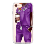 Personalized Nurse & Name Silicon Phonecase 23MAR-DT29