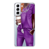 Personalized Nurse & Name Silicon Phonecase 23MAR-DT29