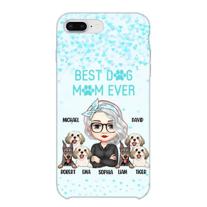 Personalized Crazy Dog Lady Best Dog Mom Ever Fur Mama Dog Lovers Phonecase Printed PNDT3103