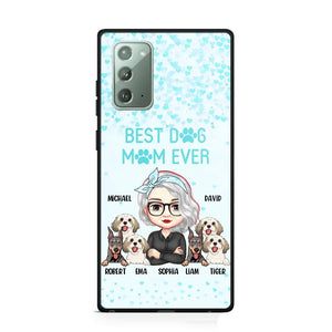 Personalized Crazy Dog Lady Best Dog Mom Ever Fur Mama Dog Lovers Phonecase Printed PNDT3103