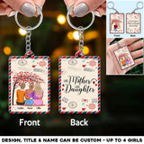 Personalized Like Mother Like Daughter Mother Daughter Gifts Acrylic Keychain Printed PNDQ0604