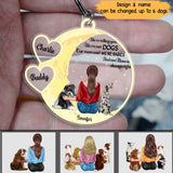 Personalized We're Telling You We're Not Dogs Our Mom Said We're Babies And Our Mom Is Always Right Acrylic Keychain Dog Lovers Gift Printed PNPTN1304