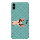 Personalized Cats with Name  Cat Lovers Gift Phonecase Printed PNBQT1605