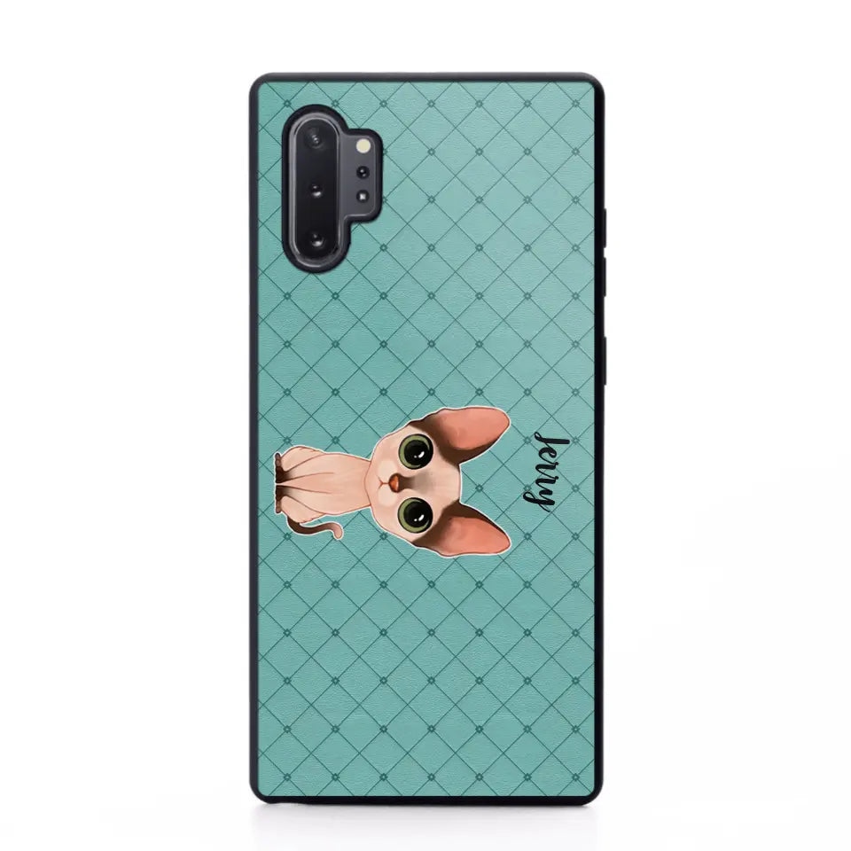 Personalized Cats with Name  Cat Lovers Gift Phonecase Printed PNBQT1605