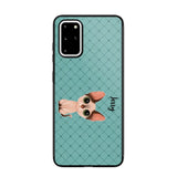 Personalized Cats with Name  Cat Lovers Gift Phonecase Printed PNBQT1605