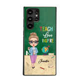 Personalized Doll Teacher Chibi Teach Love Inspire Phonecase Teacher Gifts