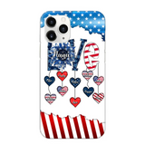 Personalized Grandma Love Kid Independence Day Family Gifts Phonecase Printed TNDT2705