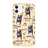 Personalized Upload Your Horse Riding Photo & Name Phonecase Printed MTHPN0706