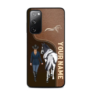 Personalized Horse Girl Horse Lovers Gift Phonecase Teacher Gifts Printed MTHTB1006