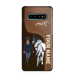 Personalized Horse Girl Horse Lovers Gift Phonecase Teacher Gifts Printed MTHTB1006