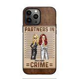 Personalized Partners In Crime Gift For Bestie Phone Case Printed 23JUN-DT13