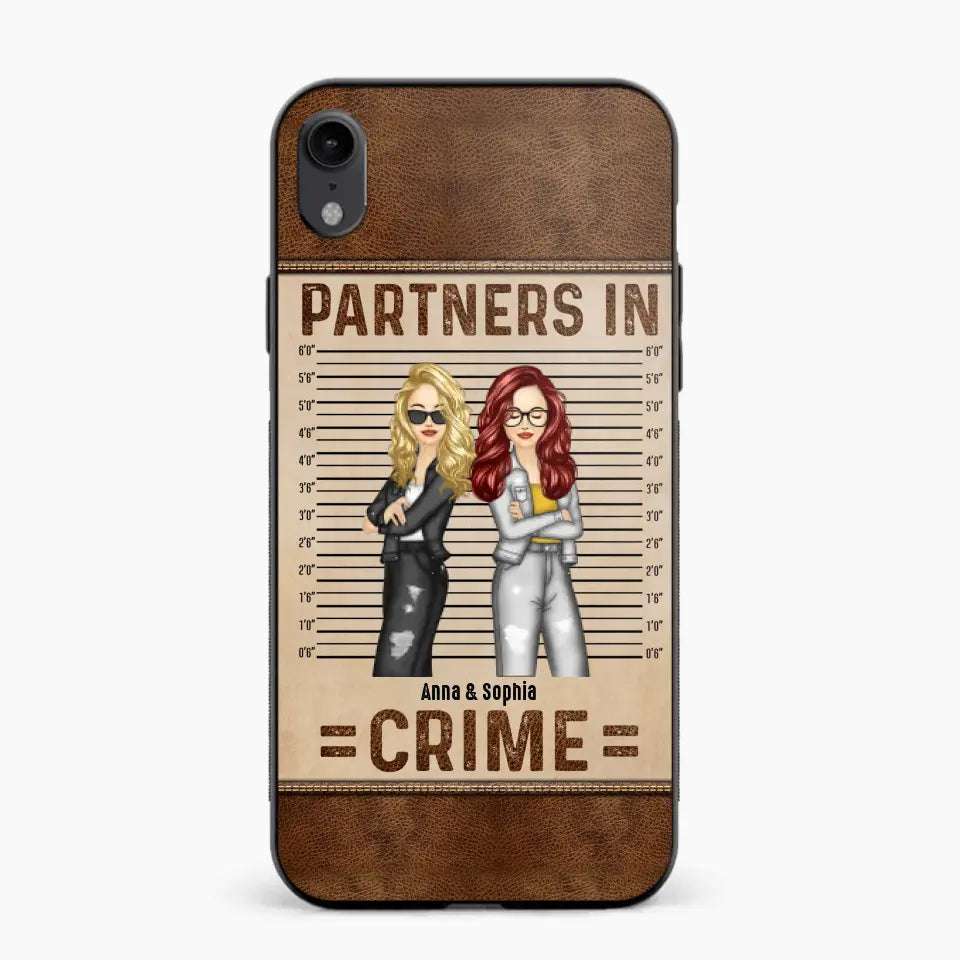 Personalized Partners In Crime Gift For Bestie Phone Case Printed 23JUN-DT13