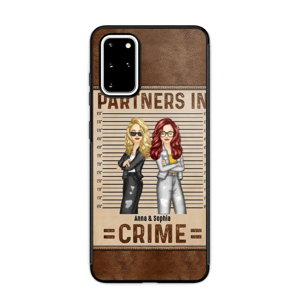 Personalized Partners In Crime Gift For Bestie Phone Case Printed 23JUN-DT13