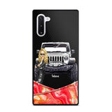 Personalized Jeep Lady Colorful Phonecase For Cool Lady 23JUN-DT19