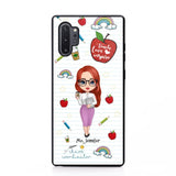 Personalized Teach Love Inspire Apple Chaos Coodinator Teacher Name Phonecase Printed HTHHN1606