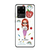 Personalized Teach Love Inspire Apple Chaos Coodinator Teacher Name Phonecase Printed HTHHN1606