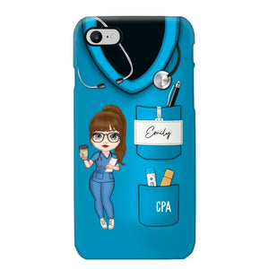 Personalized Nurse with Name Gift For Nurse Phonecase Printed MTHTB1506