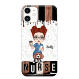 Personalized Nurse with Dogs Gift For Nurse For Dog Lovers Phonecase Printed PNDT1606