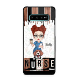 Personalized Nurse with Dogs Gift For Nurse For Dog Lovers Phonecase Printed PNDT1606