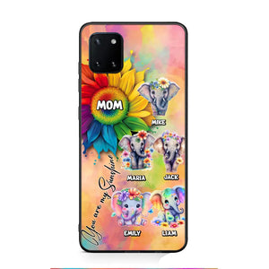 Personalized Elephant Mom Gift For Mom Phone Case QTDT0507