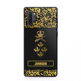 Personalized Canadian Veterans Camo Golden Phone Case QTDT0807