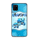 Personalized Fall Season Pumpkin Autumn Grandma with Kid Name Gift For Grandma Phonecase PNDT0707