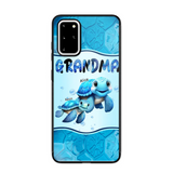 Personalized Fall Season Pumpkin Autumn Grandma with Kid Name Gift For Grandma Phonecase PNDT0707