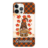 Personalized Fall Season Grandma Autumn With Kids   Phone Case Printed QTHQ1007