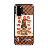 Personalized Fall Season Grandma Autumn With Kids   Phone Case Printed QTHQ1007