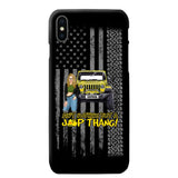 Personalized Ain't Nothing But A Jeep Thang Jeep Girl Phonecase HTHPD2707