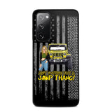 Personalized Ain't Nothing But A Jeep Thang Jeep Girl Phonecase HTHPD2707