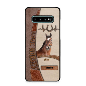 Personalized Upload Your Horse Photo Love Horse Phonecase PD202346